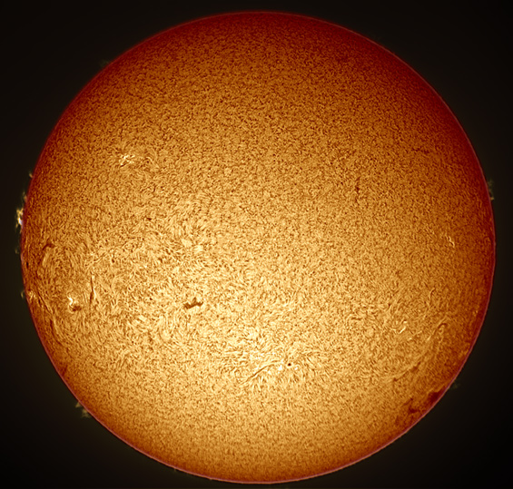 Sun Full Disk 18 January 2014