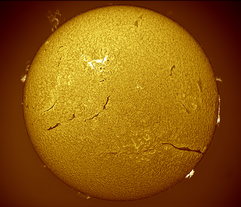 Sun Full Disk 12Feb2015