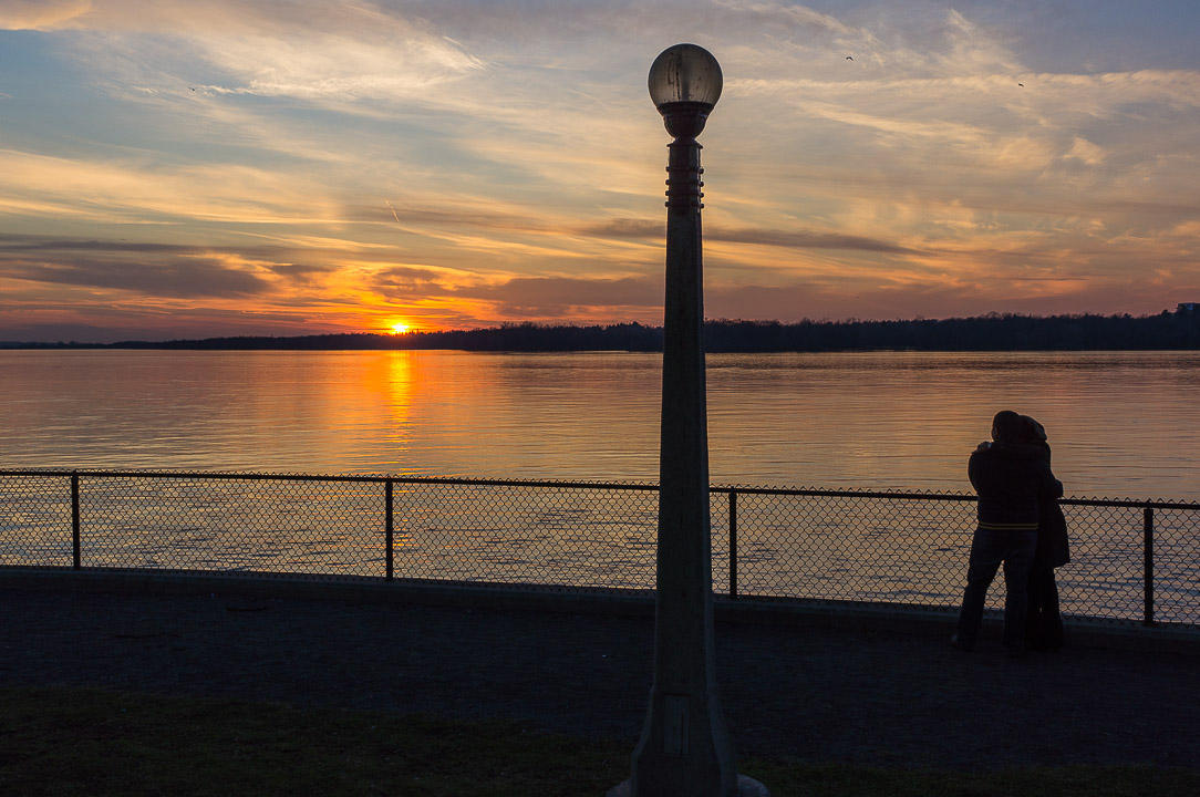 Coucher de soleil à lîle Bate / Sunset at Bate Island (Ottawa)
