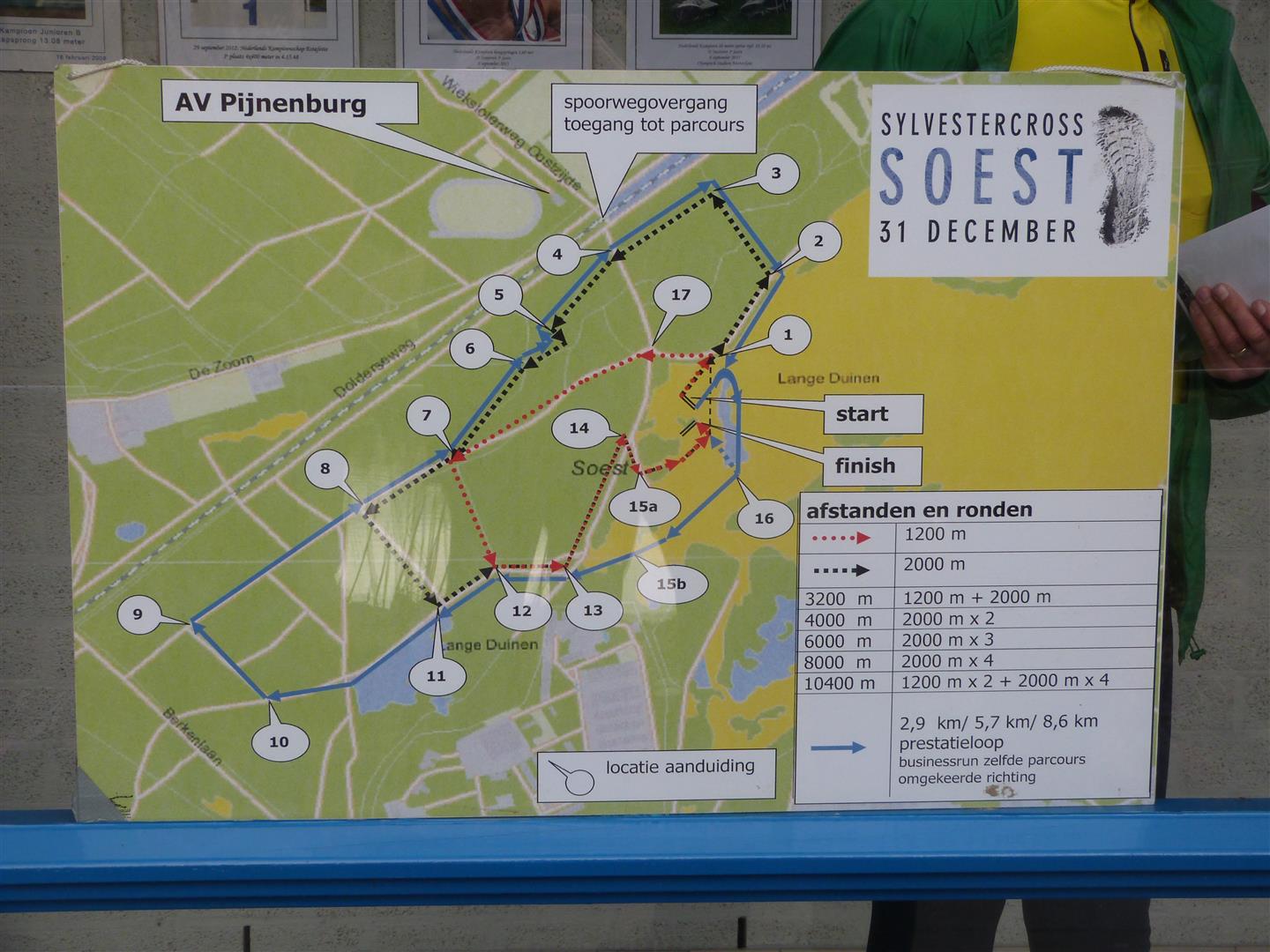 Parcours Sylvestercross Soest