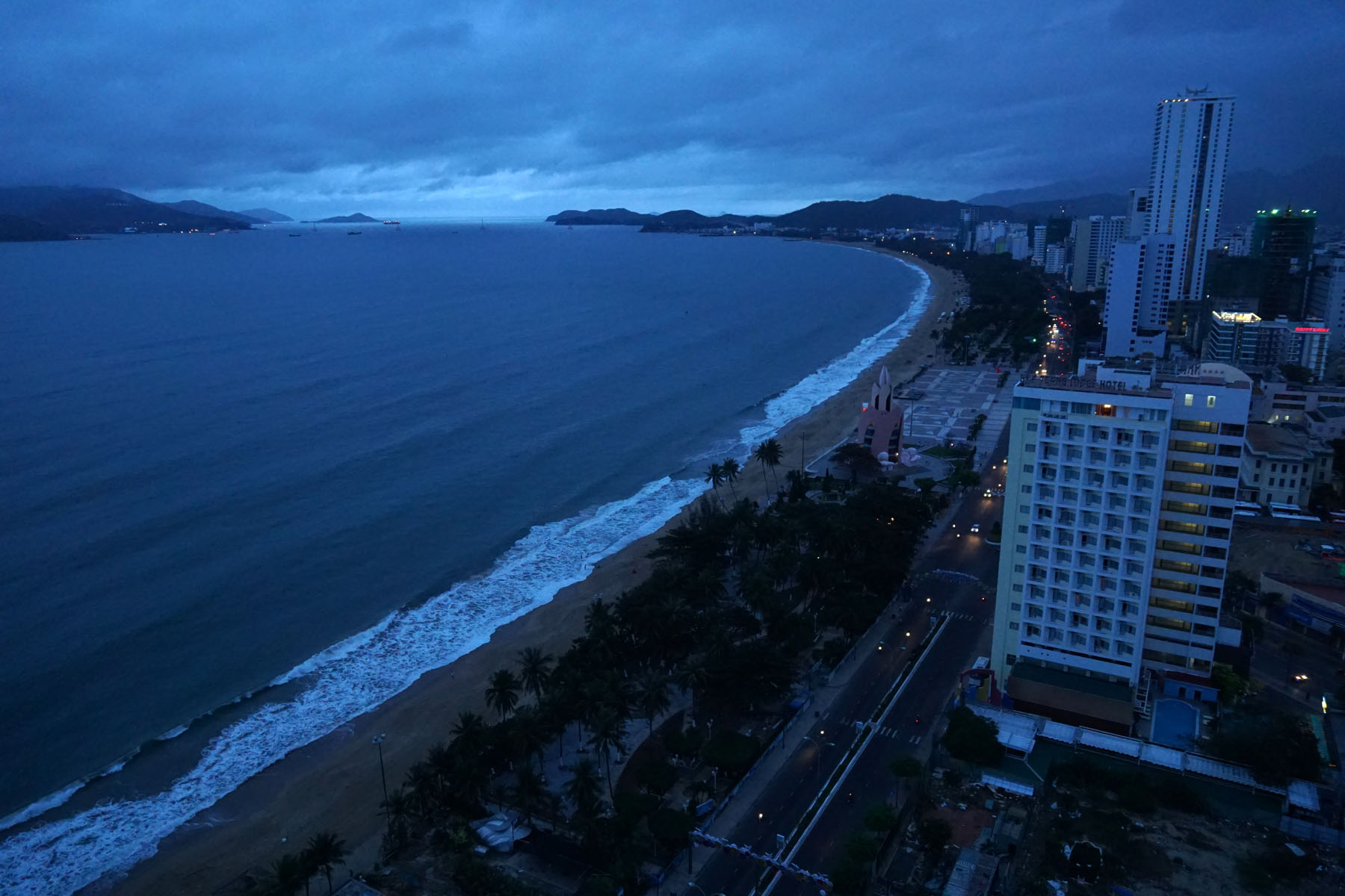 Beach View from hotel room