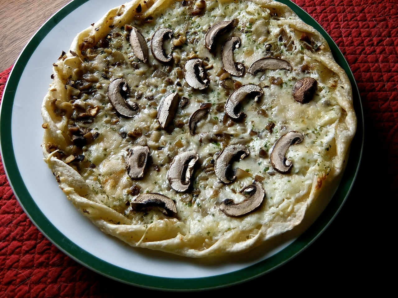 Tarte aux Champignons