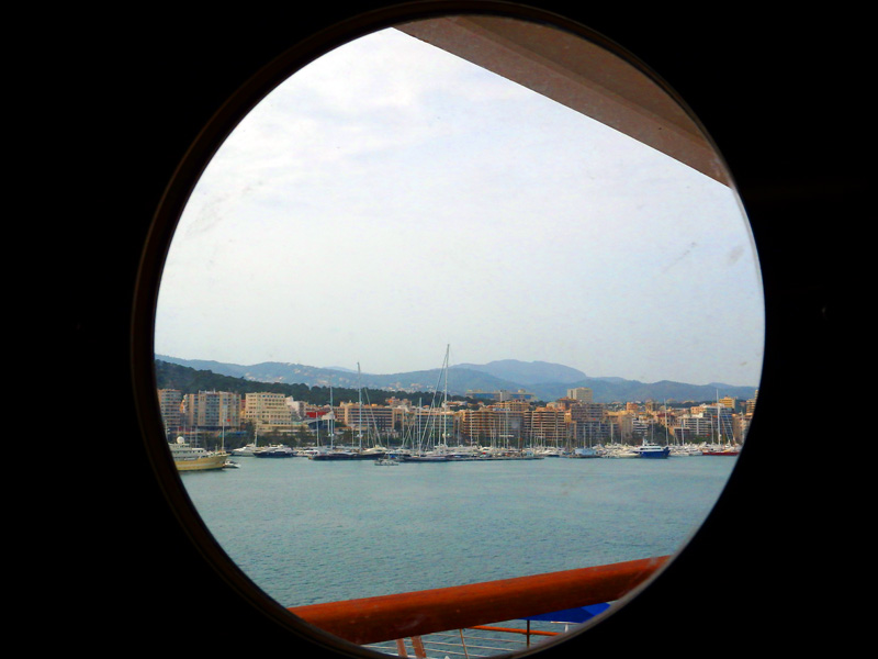 Leaving Palma, Majorca 11 Apr 2015