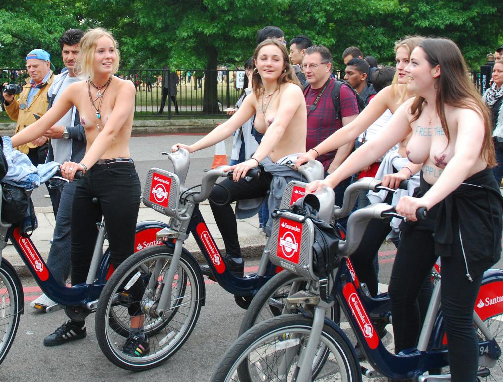  London World Naked Bike Ride 2015 55