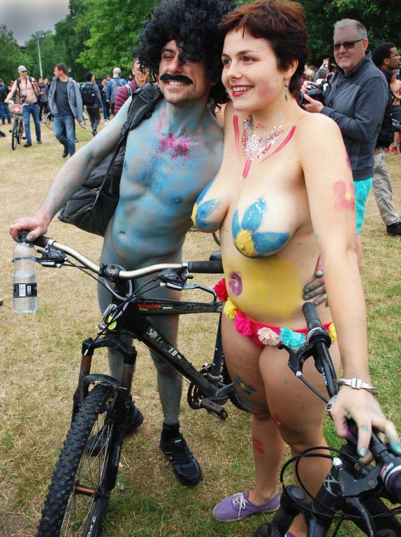 London World Naked Bike Ride 2015 37