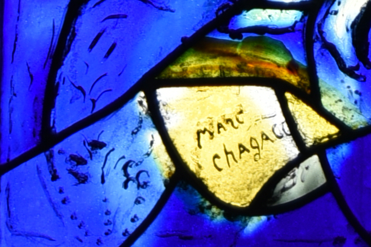 Marc Chagall glass at All Saint's Church Tudely Kent