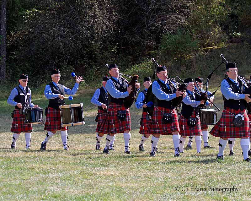 Cowichan Pipes and Drums #16