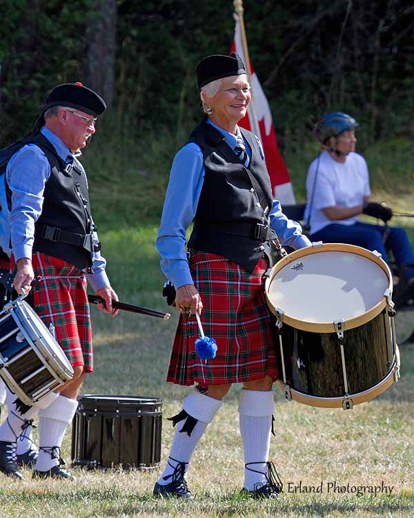Cowichan Pipes and Drums #7