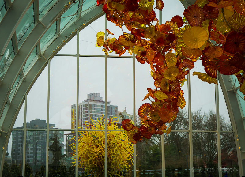   Glass House Sculpture  and the Sun