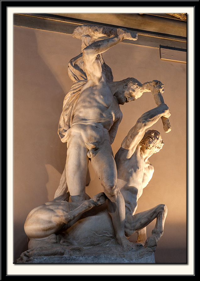 Hercules and the centaur Nessus