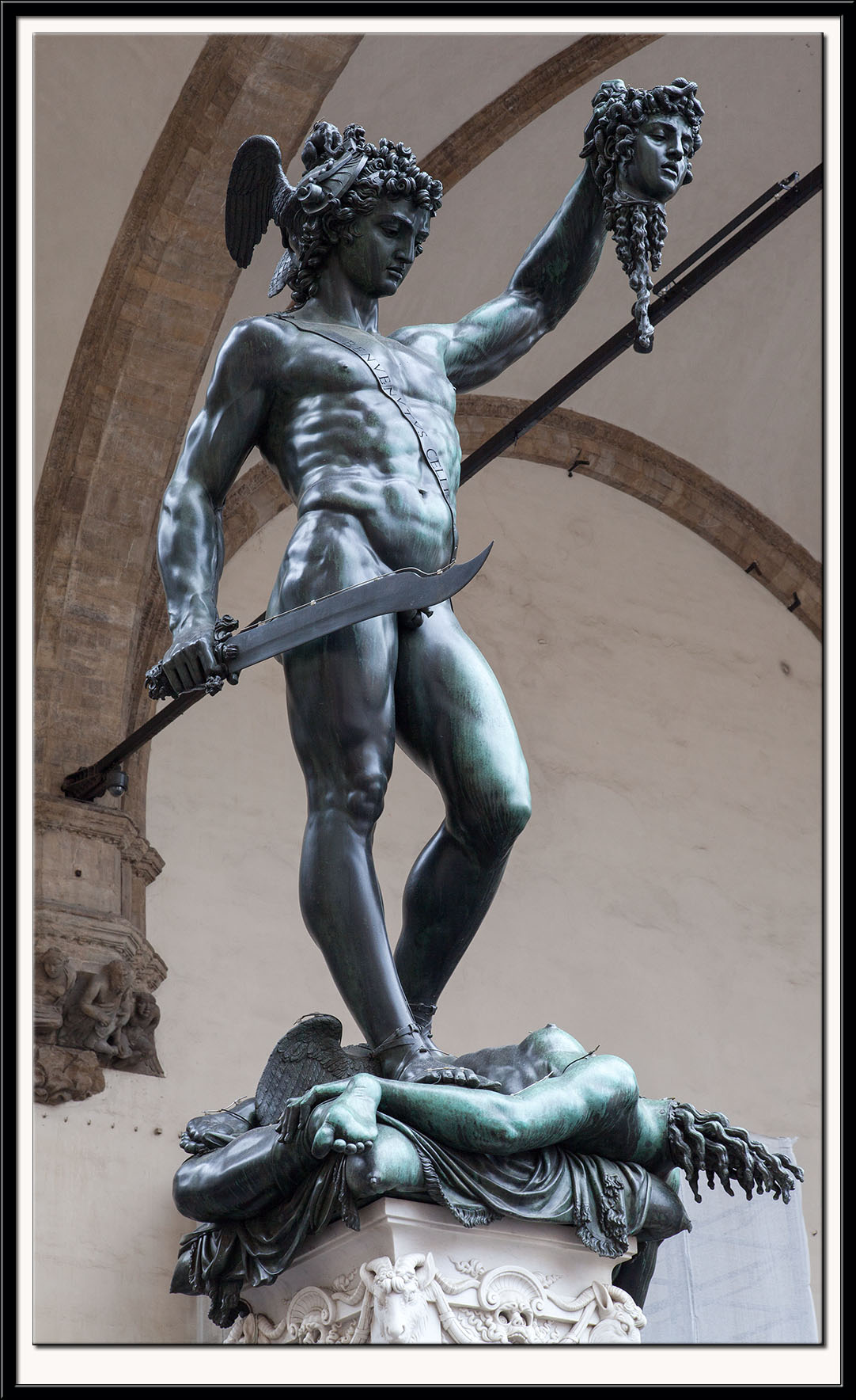 Perseus holding the Head of Medusa, 1554