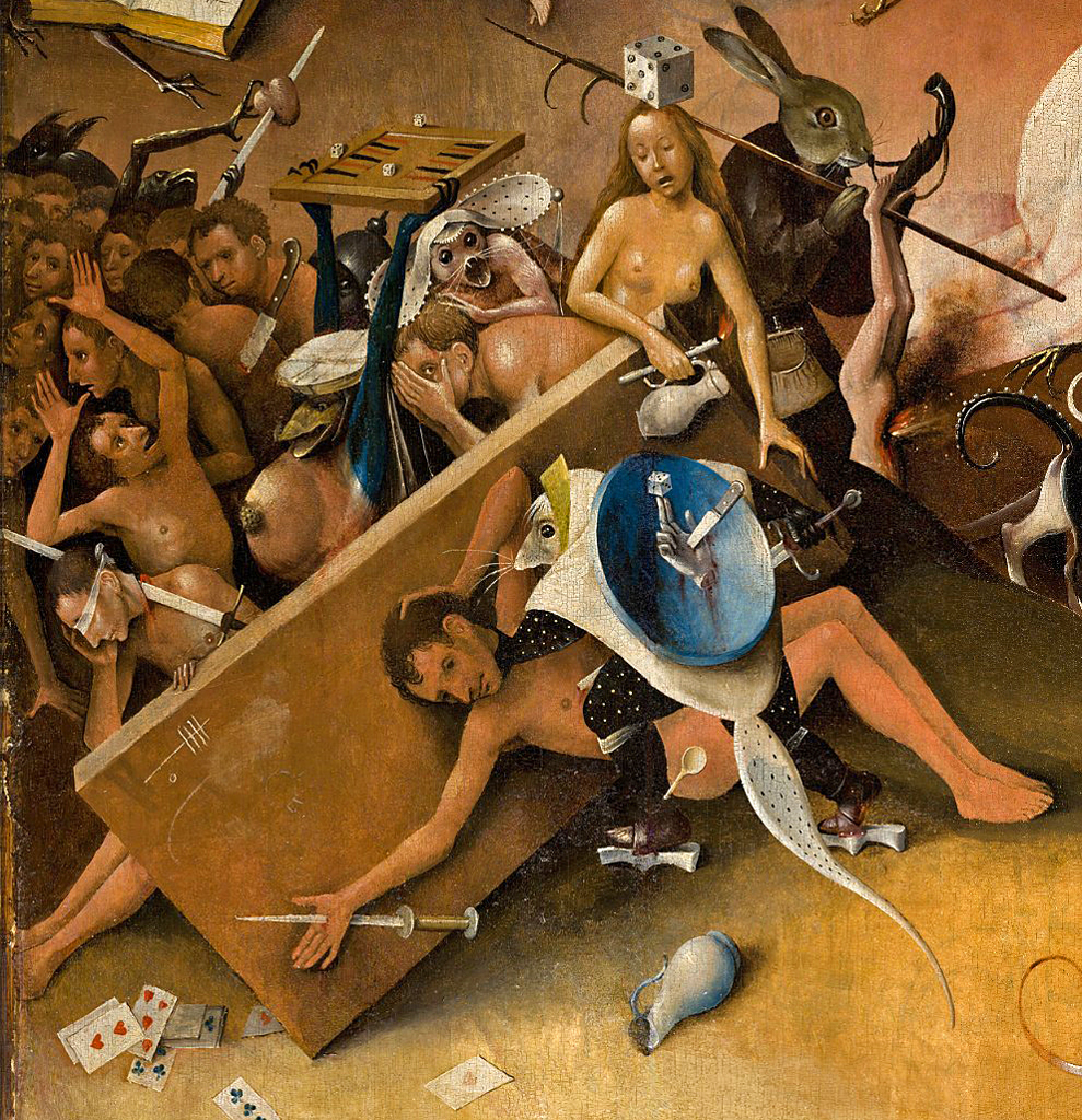 Garden of Earthly Delights, right wing, detail 8
