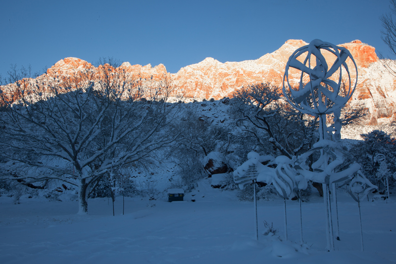 Springdale in Winter