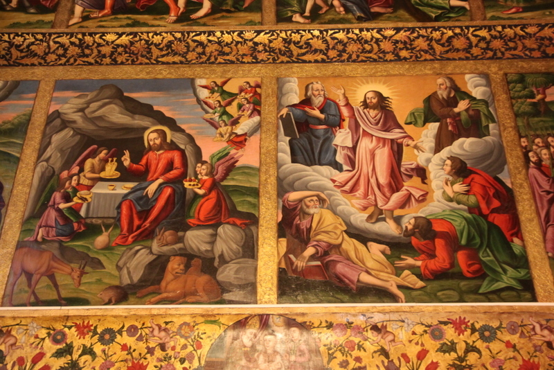 The interior of the Vank Cathedral.