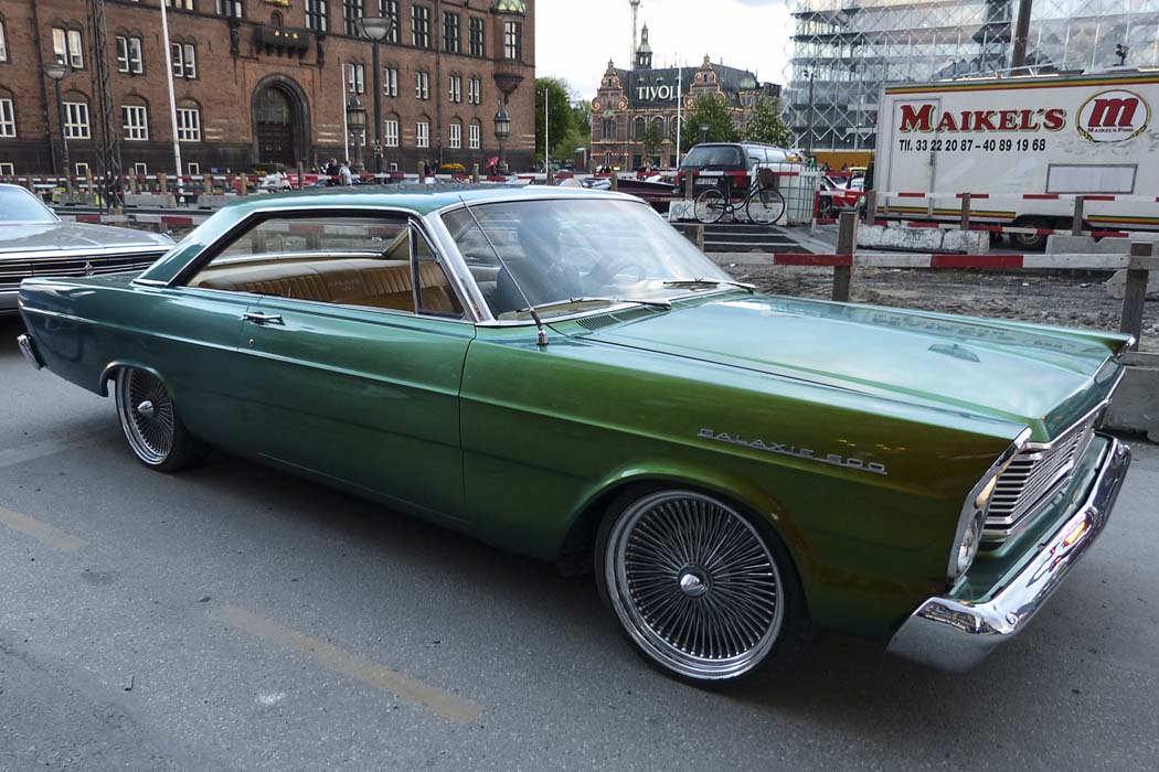 Promenade dans Copenhague / Walking in Copenhagen - Ford Galaxie 500 1965