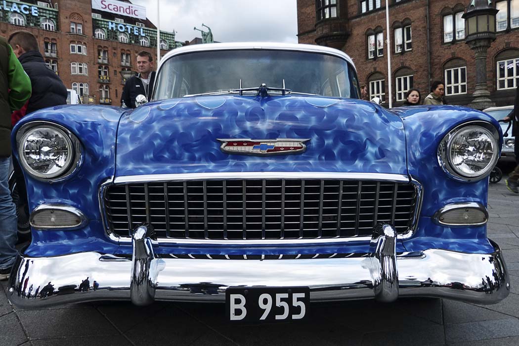 Promenade dans Copenhague / Walking in Copenhagen - Chevrolet 1955