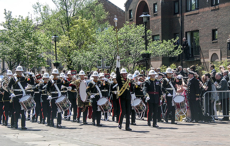 Royal Marine band