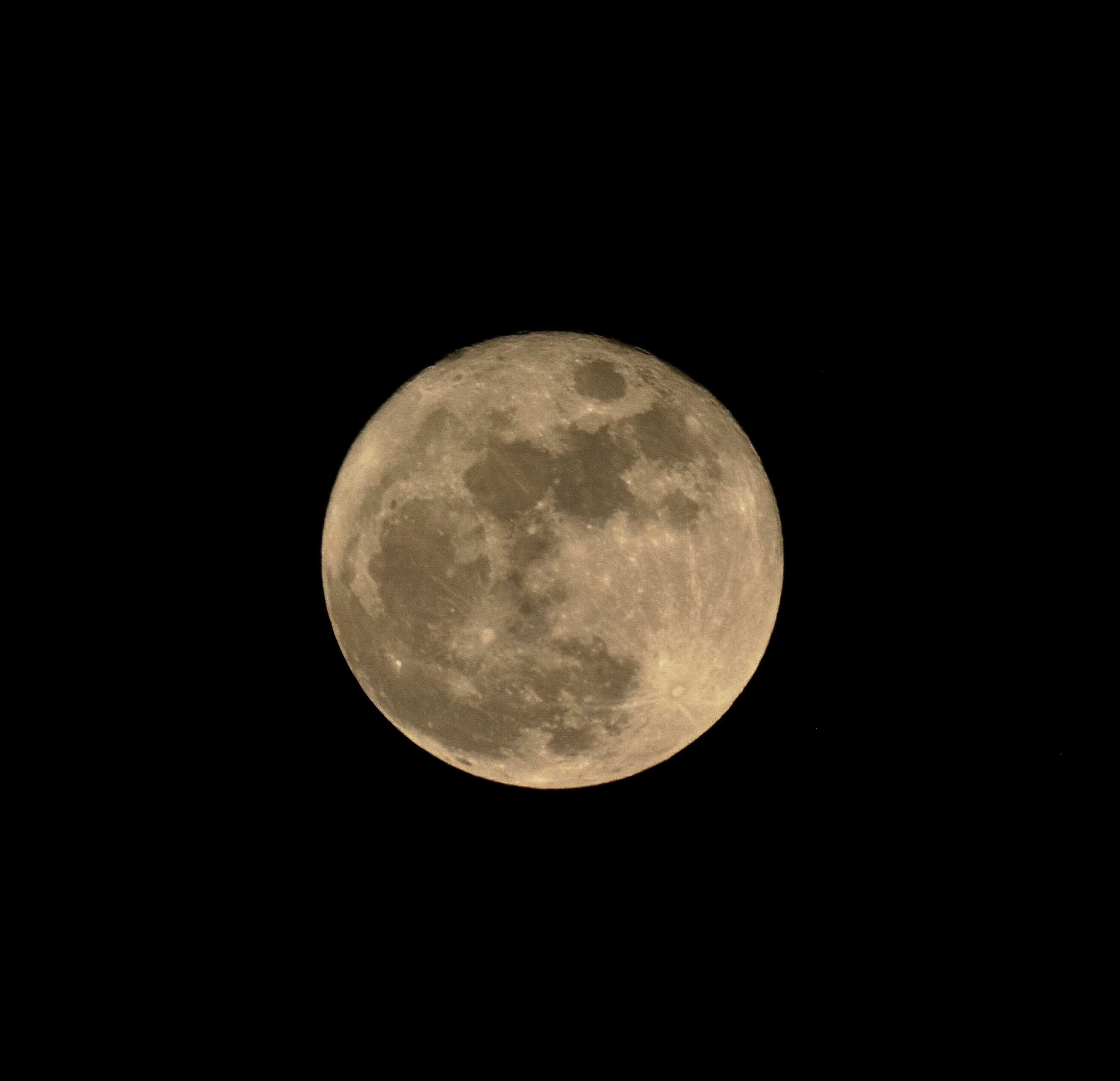 Christmas 2015 full moon