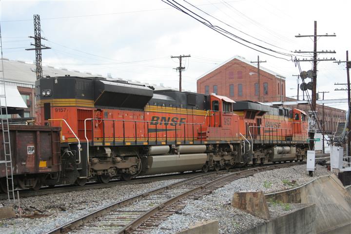 BNSF SD70ACE on NS188 
