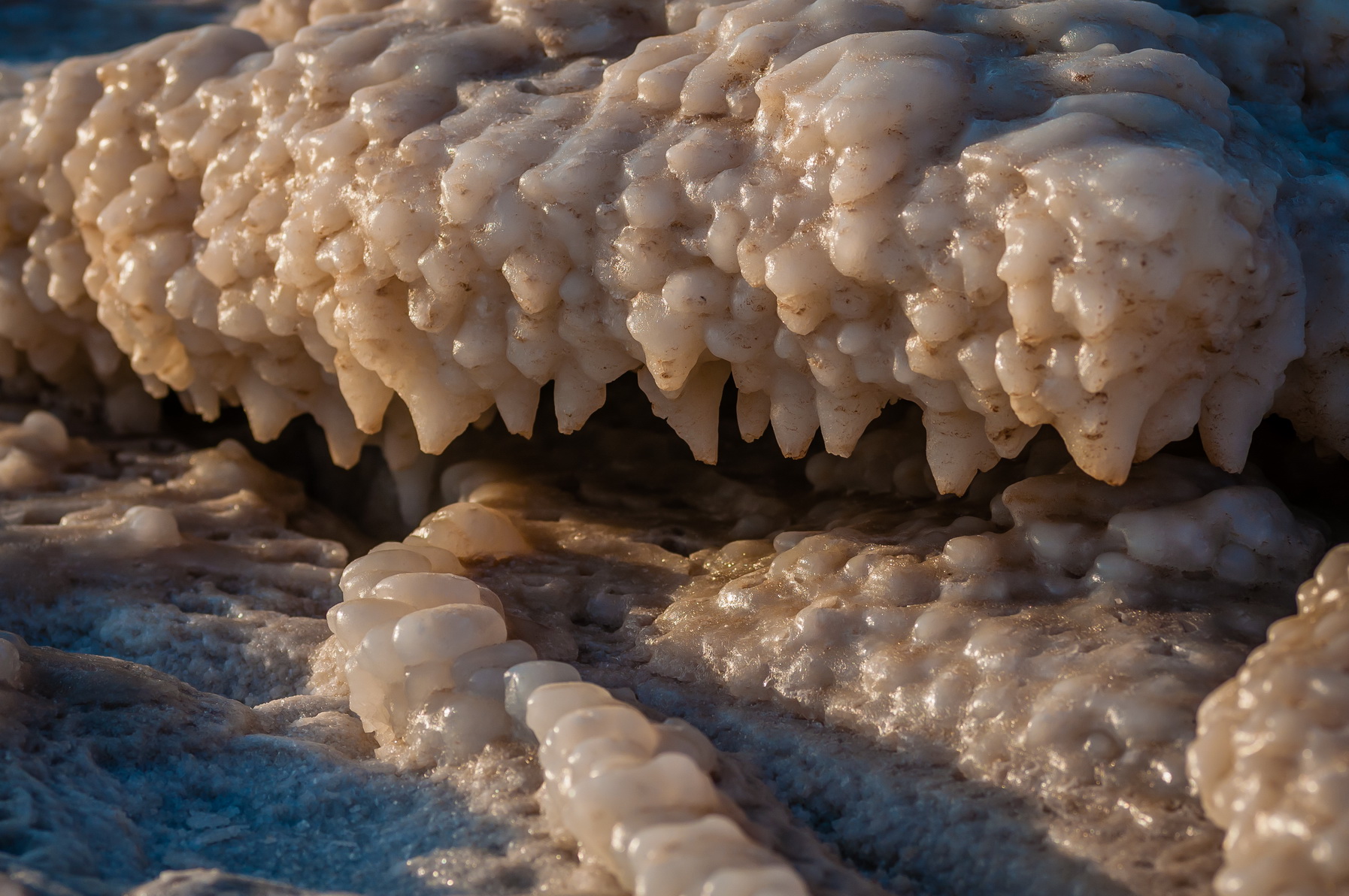 Salt crystals