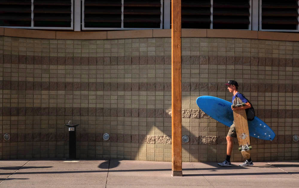 Well-equipped, Imperial Beach, California, 2014