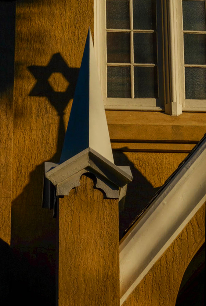 Neo-Gothic synagogue, Savannah, Georgia, 2014