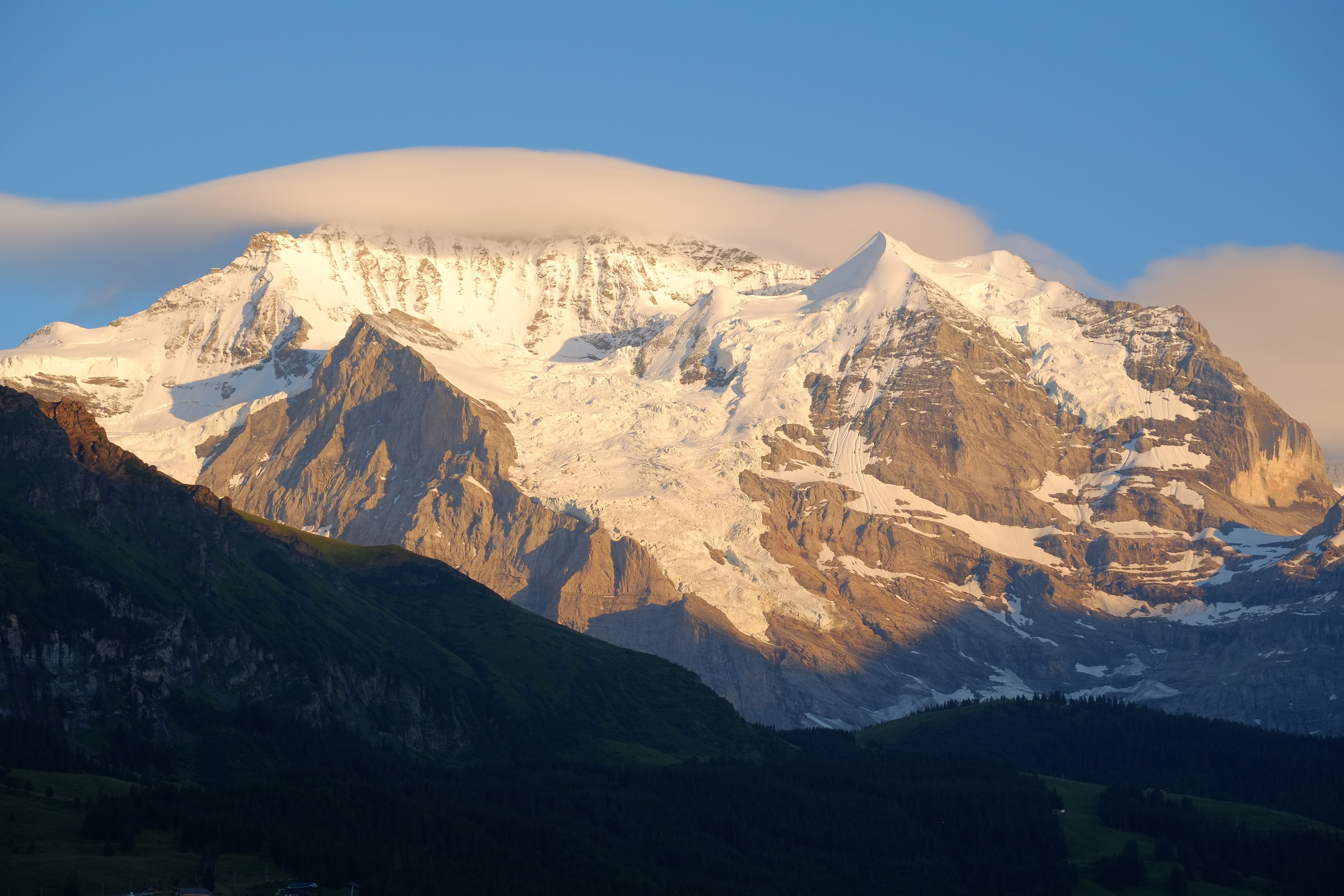 Switzerland the Eiger in afternoon light.jpg