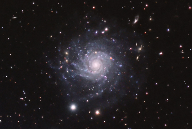 Southern Spiral Galaxy IC5332  crop view