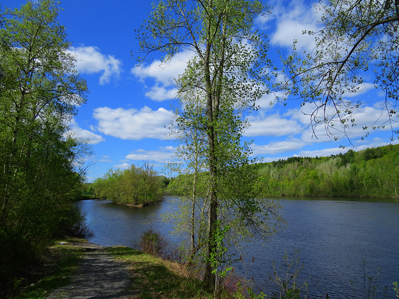 presqu'ile sur la Saint-Maurice