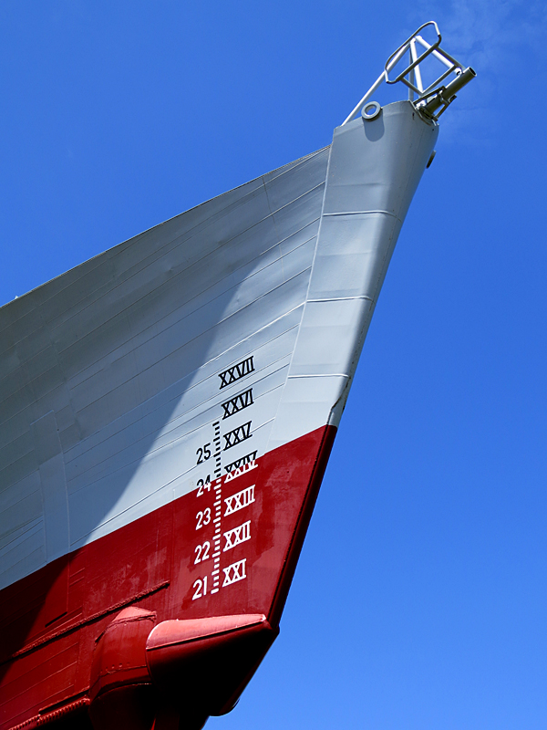 Proue de l'hydrofoil