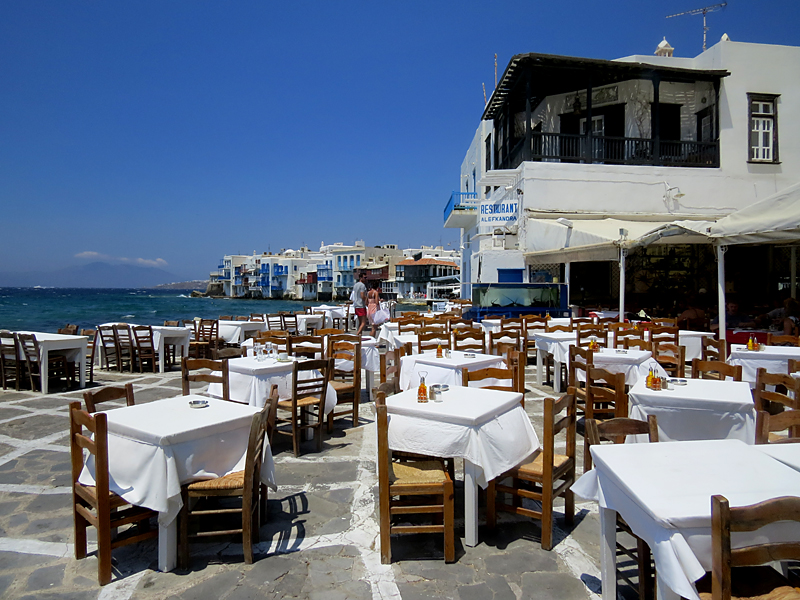 terrasse de restaurant