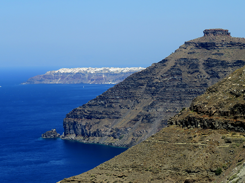 volcan de Santorin