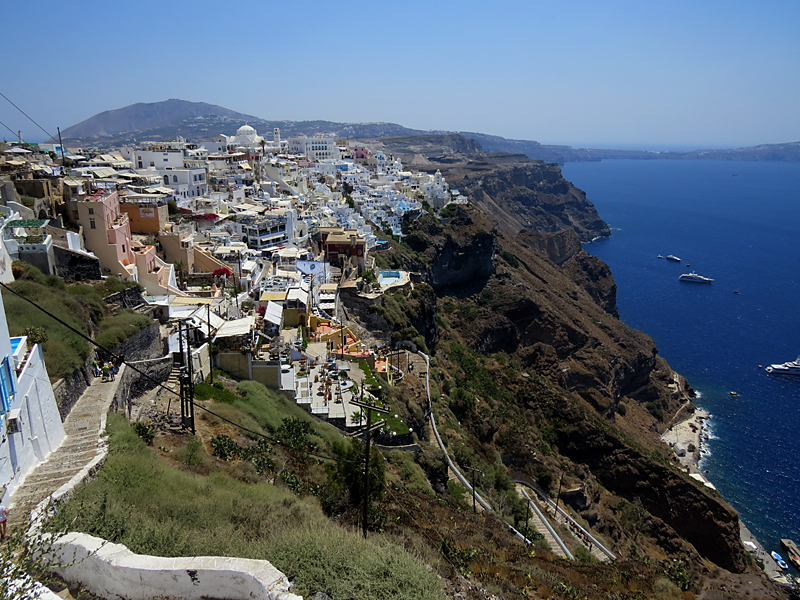 Fira et Santorini