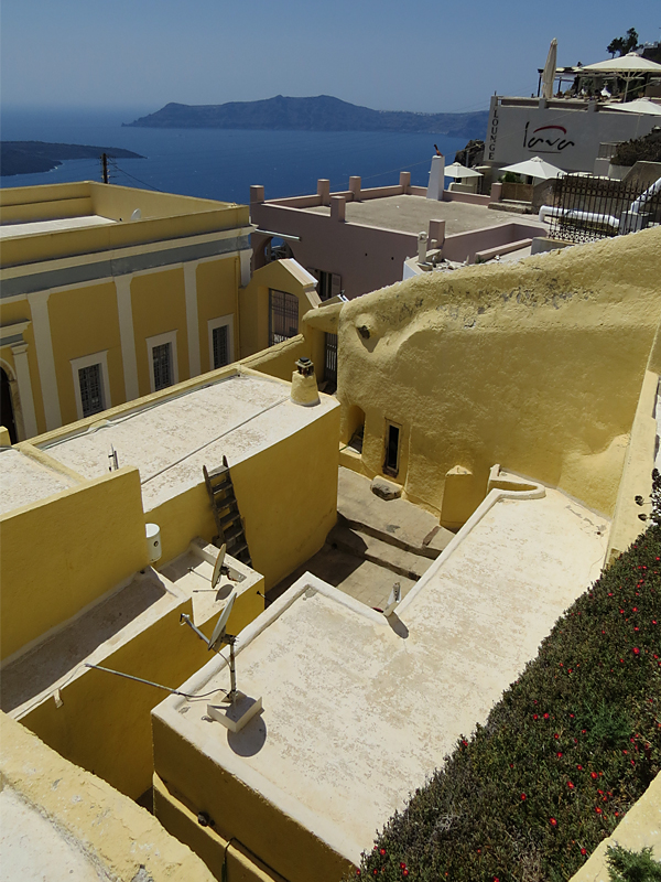 toits  Santorin