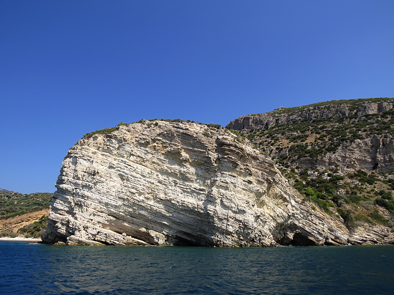 Sur les côtes de l'île de Samos