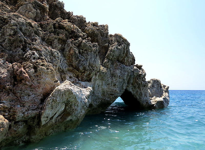 Sur les côtes de l'île de Samos