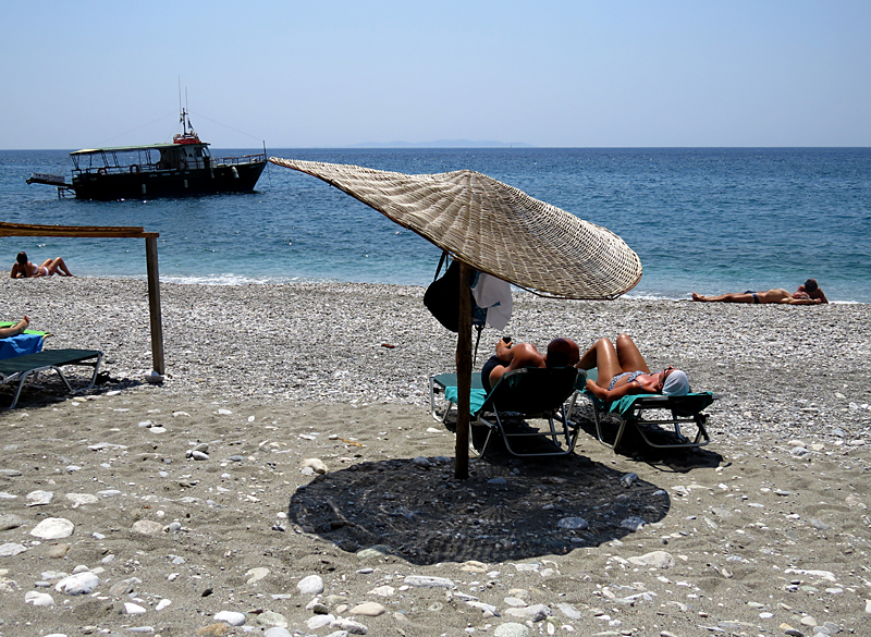 Plage prive, Samos