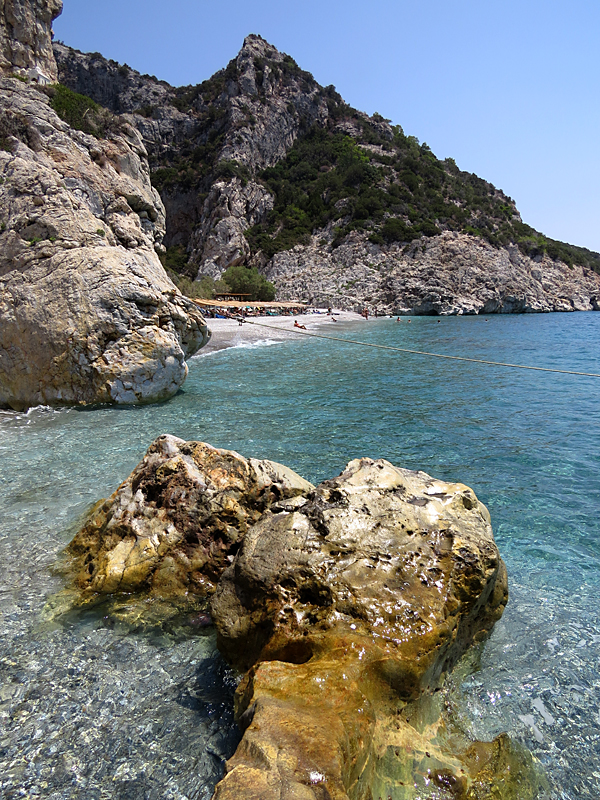 Plage prive, Samos