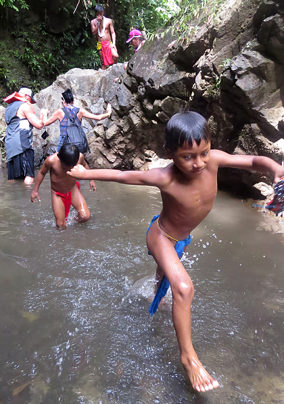 excursion à une cascade du rio Chagres avec les Embera