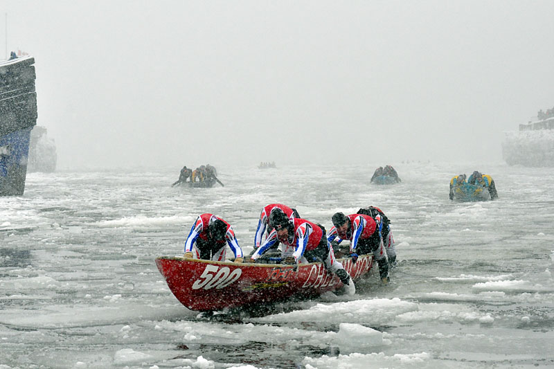 La course en canot du Grand dfi 2014