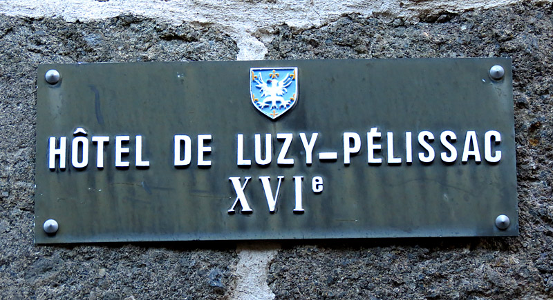 Htel de Luzy-Plissac