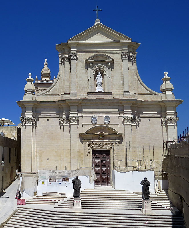 glise Baroque, forteresse de Victoria, Gozo