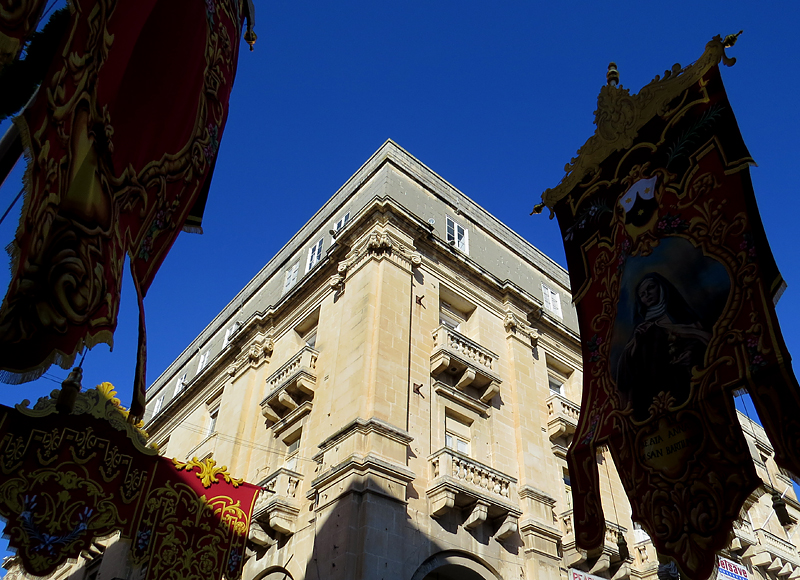 Promenade sur Republic street, La Valette