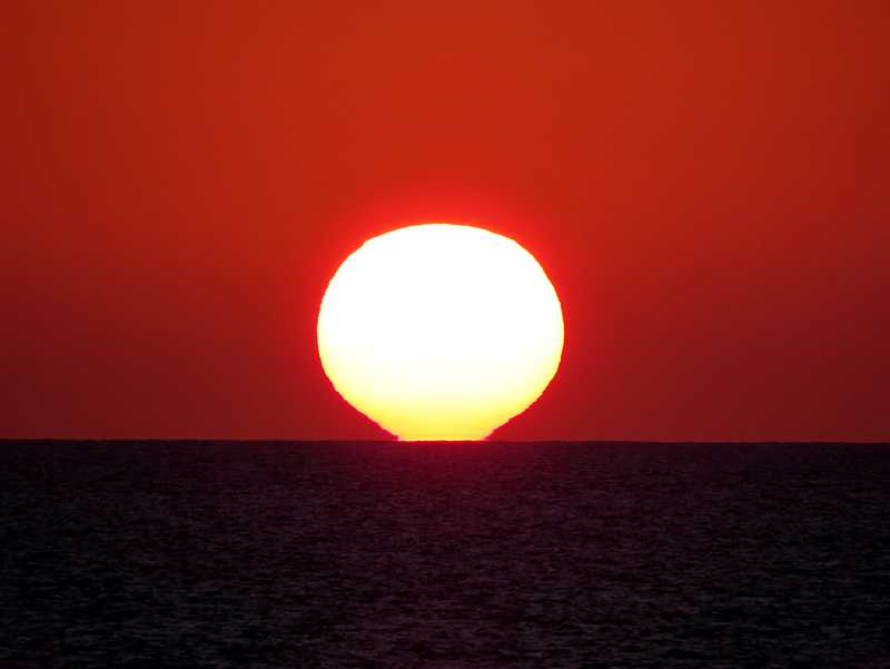 soleil collé