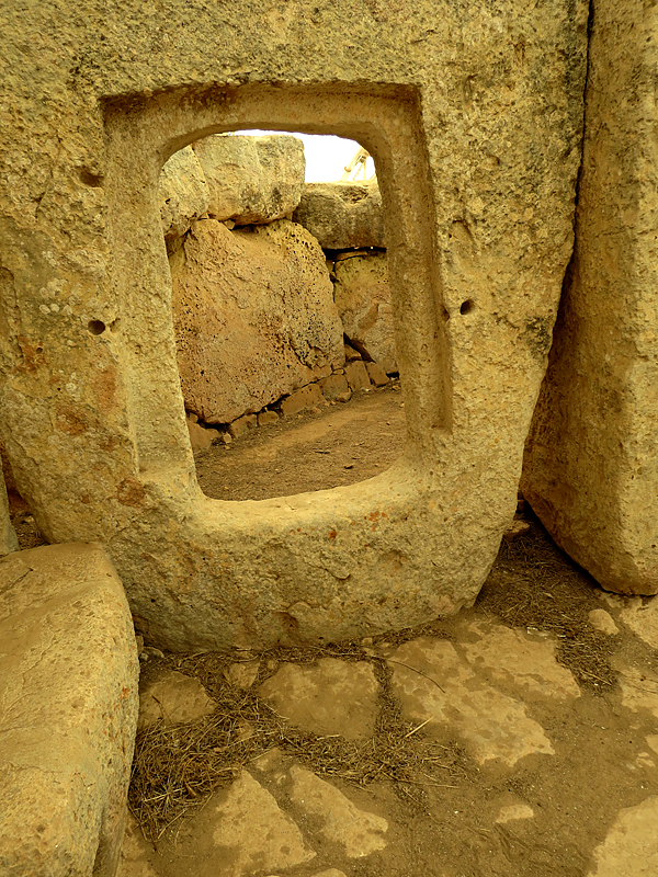 Site archologique de Hagar Qim, ile de Malte