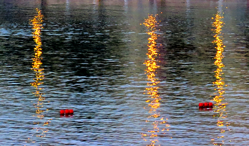 reflets sur Baie st-George