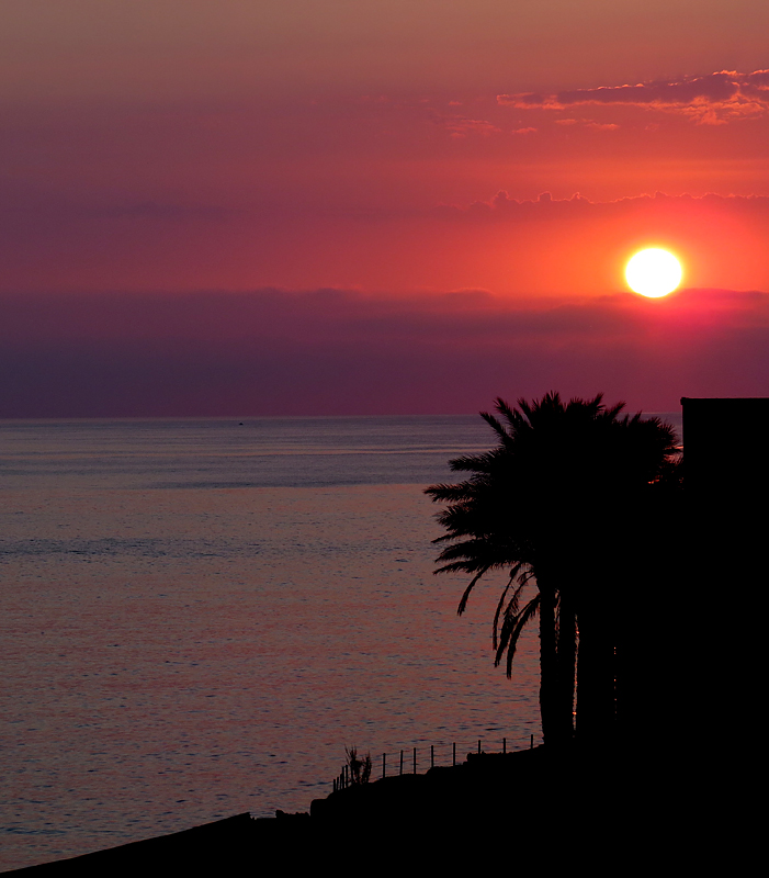 Lever de soleil sur l'Ile de Malte