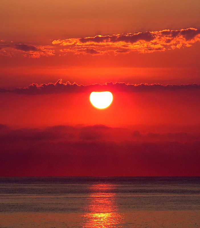 Lever de soleil sur l'Ile de Malte