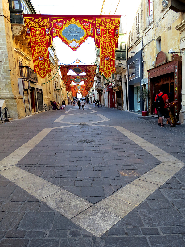 promenade dans la ville de La Valette