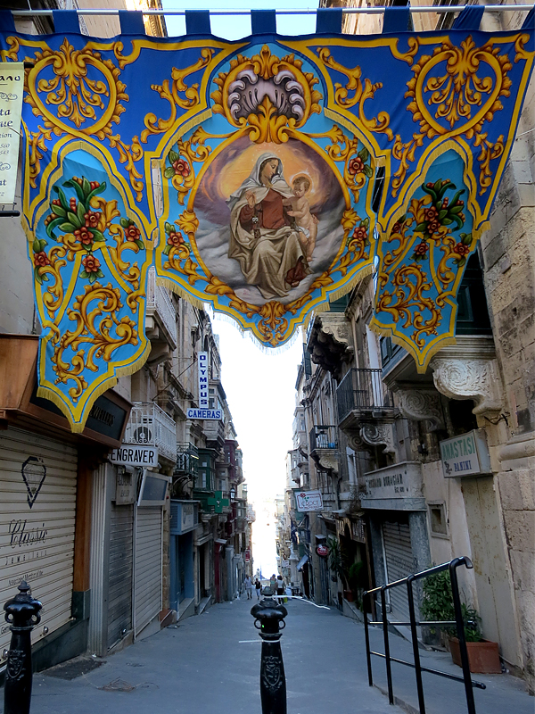 promenade dans la ville de La Valette